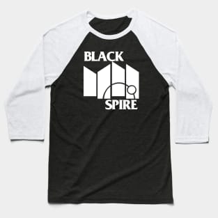 Black Spire Flag Baseball T-Shirt